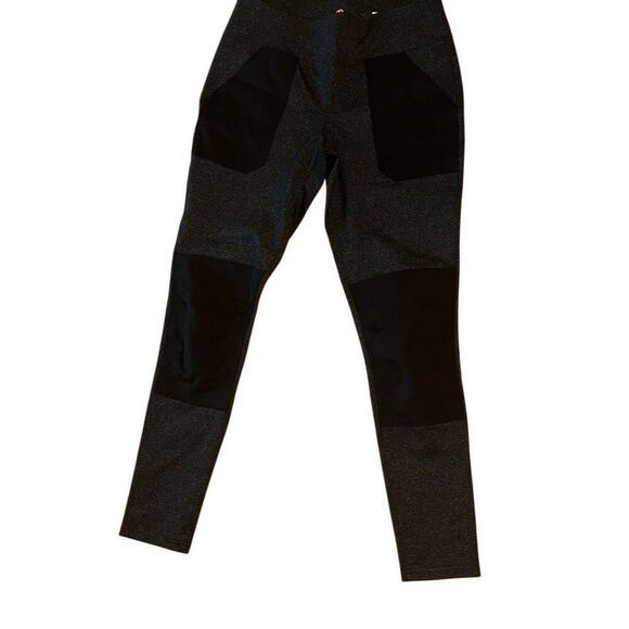 Carhartt FORCE FITTED lightweight UTILITY LEGGING women sz MED 8 gray/ black - Picture 12 of 12